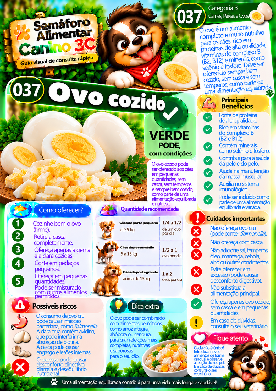 Ficha de Ovo cozido